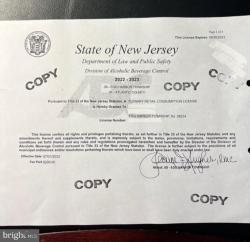 "Plenary Retail Consumption License" Egg Harbor Twp, NJ 08234